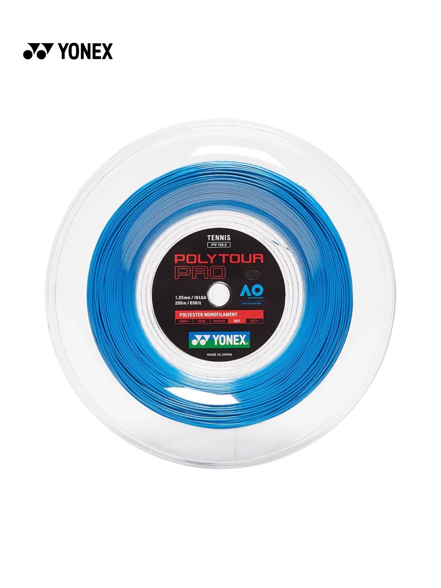 YONEX PolyTour Pro Tennis String (1.25 mm, 200 m)