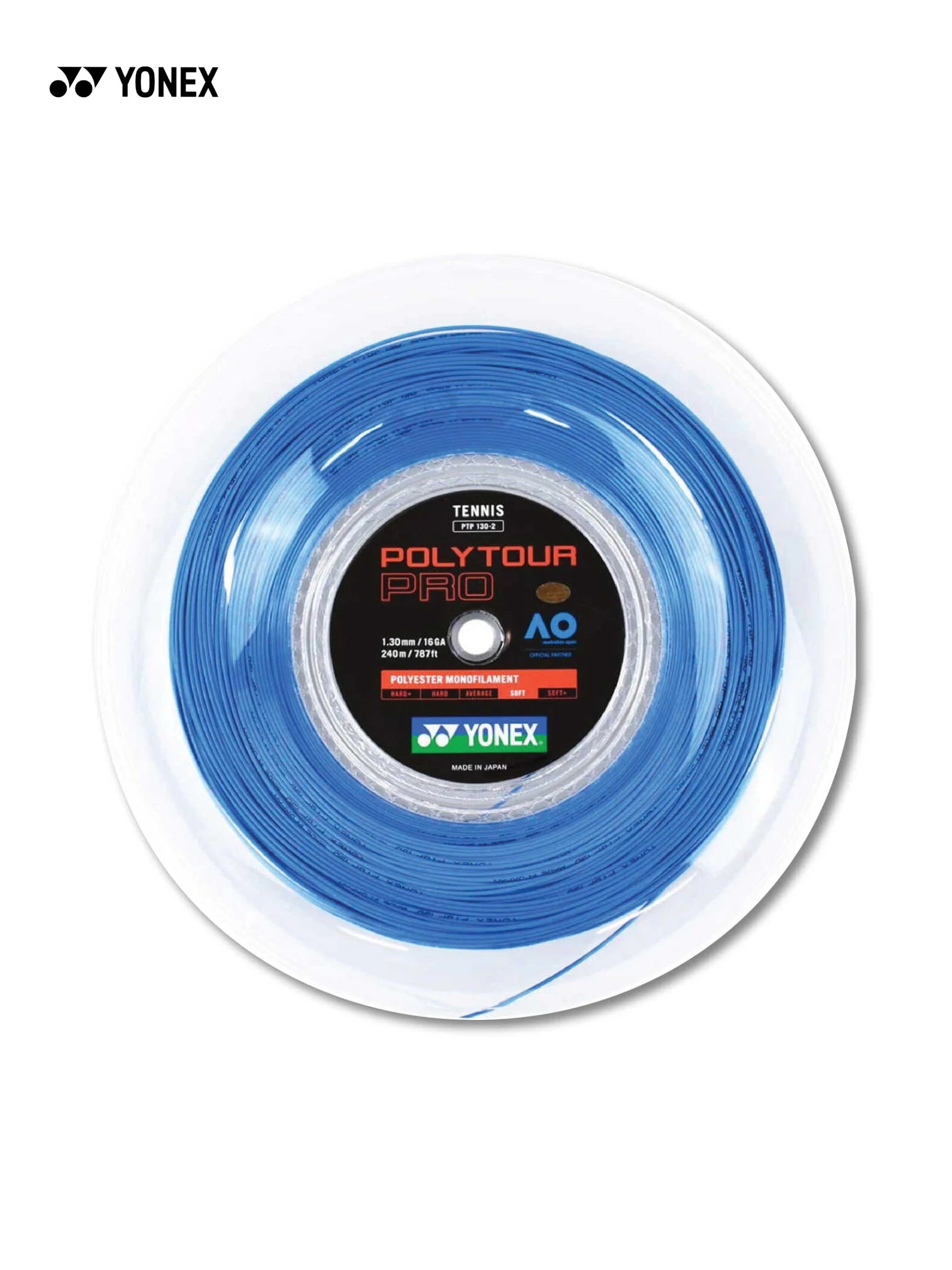 YONEX PolyTour Pro Tennis String (1.30 mm, 240 m)