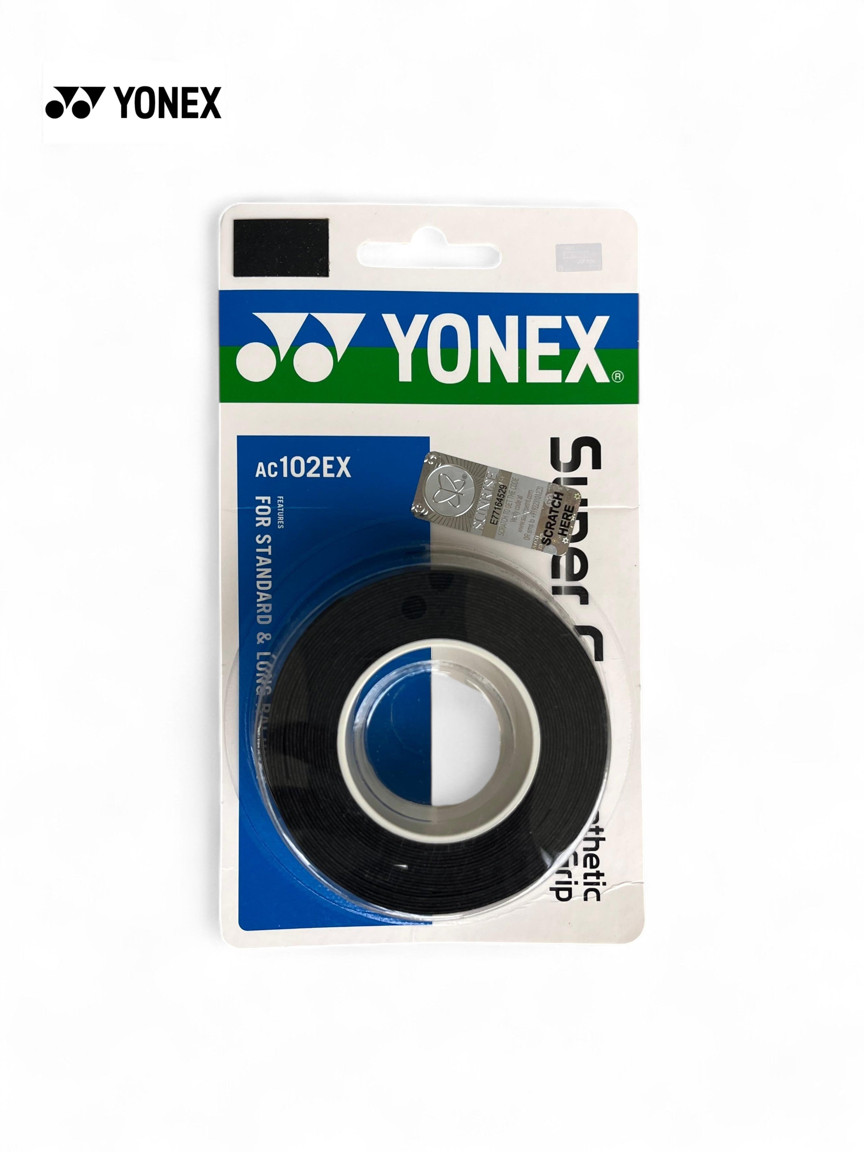 YONEX AC 102EX Wet Super Grap (pack of 3 grips)