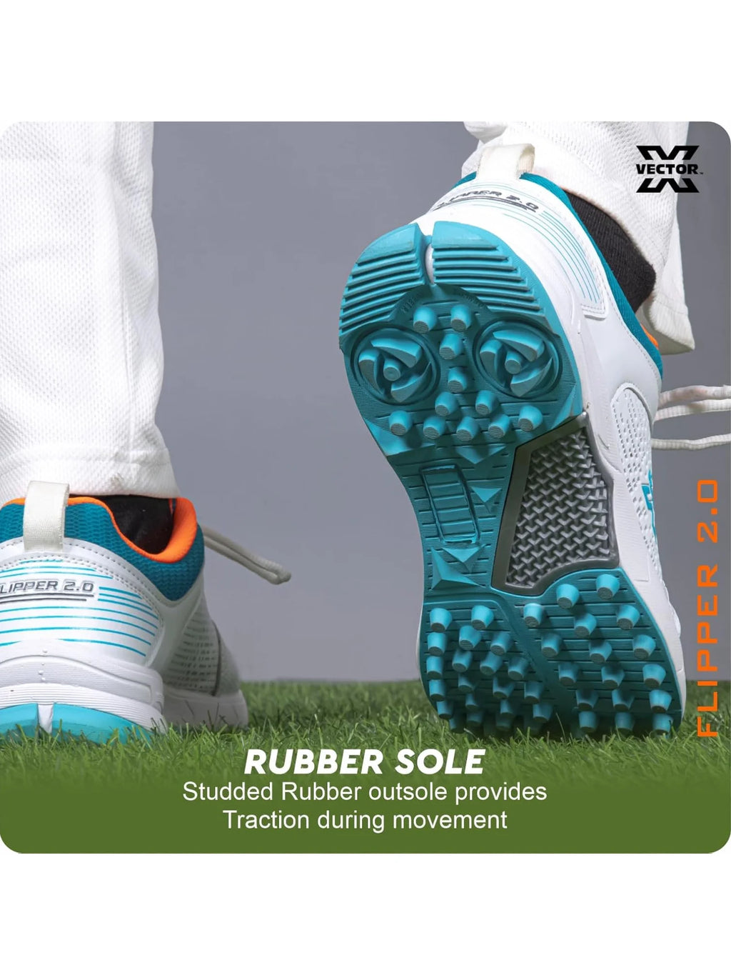 VECTOR X Flipper 2.0 Cricket Shoes