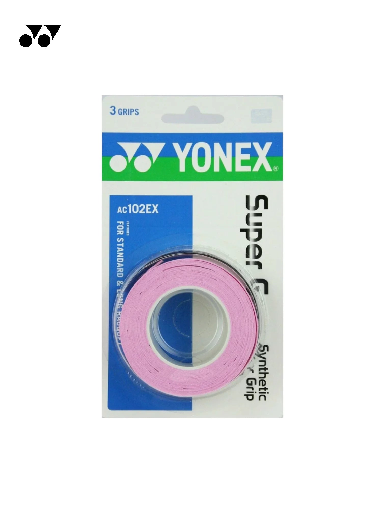 YONEX AC 102EX Wet Super Grap (pack of 3 grips)