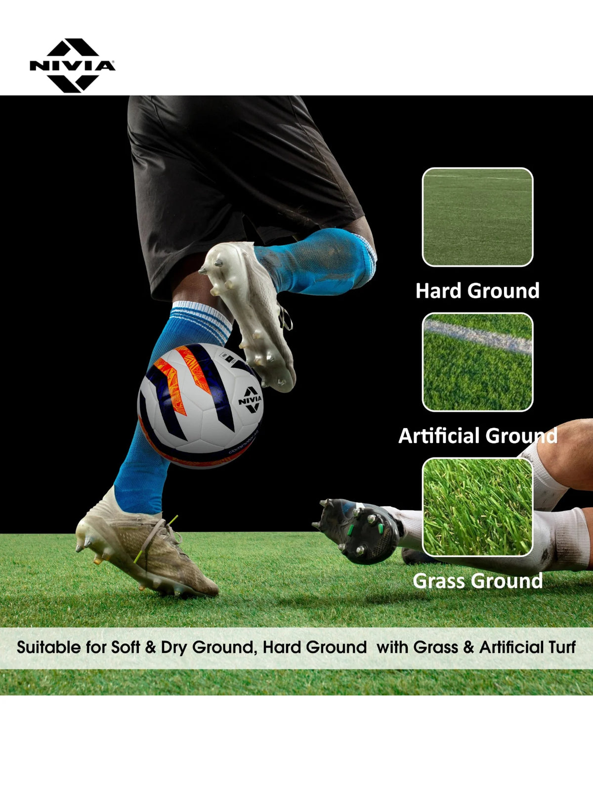 NIVIA Dominator 3.0 FIFA Certified Football
