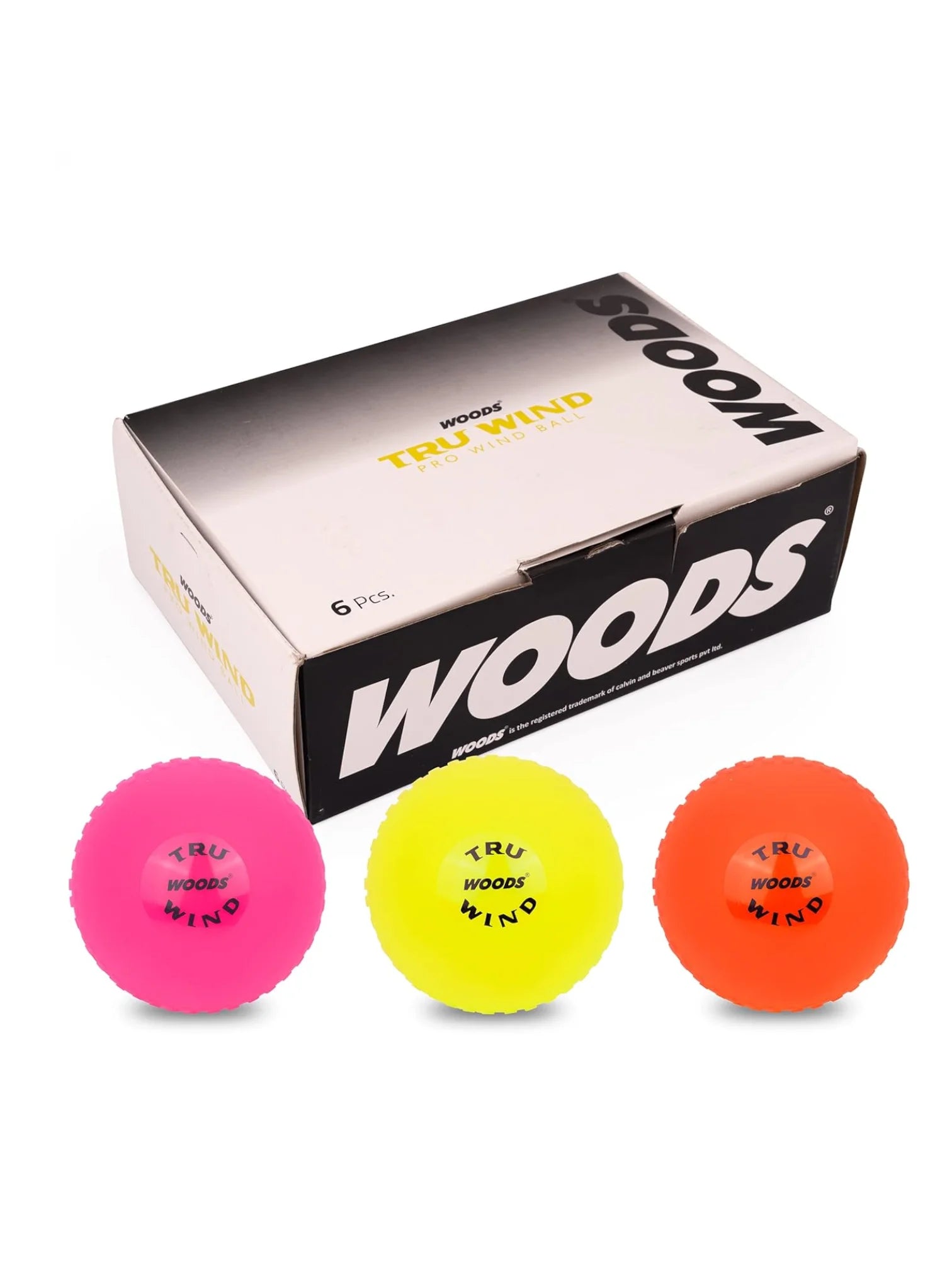 WOODS Truwind Pro Cricket Wind Ball (Pack of 6)
