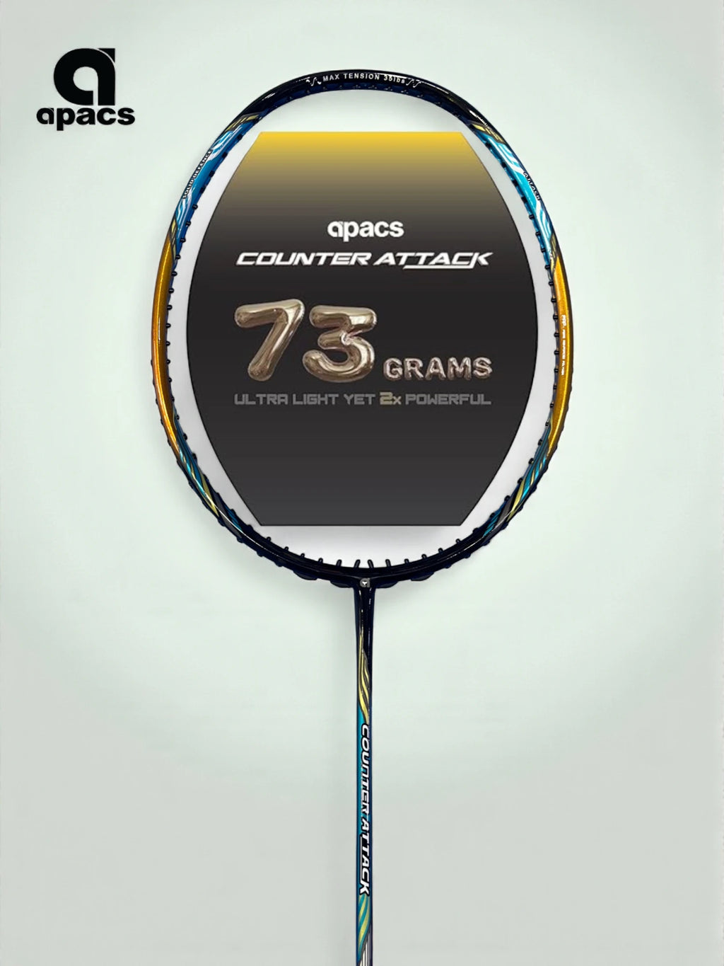 APACS Counter Attack Badminton Racquet