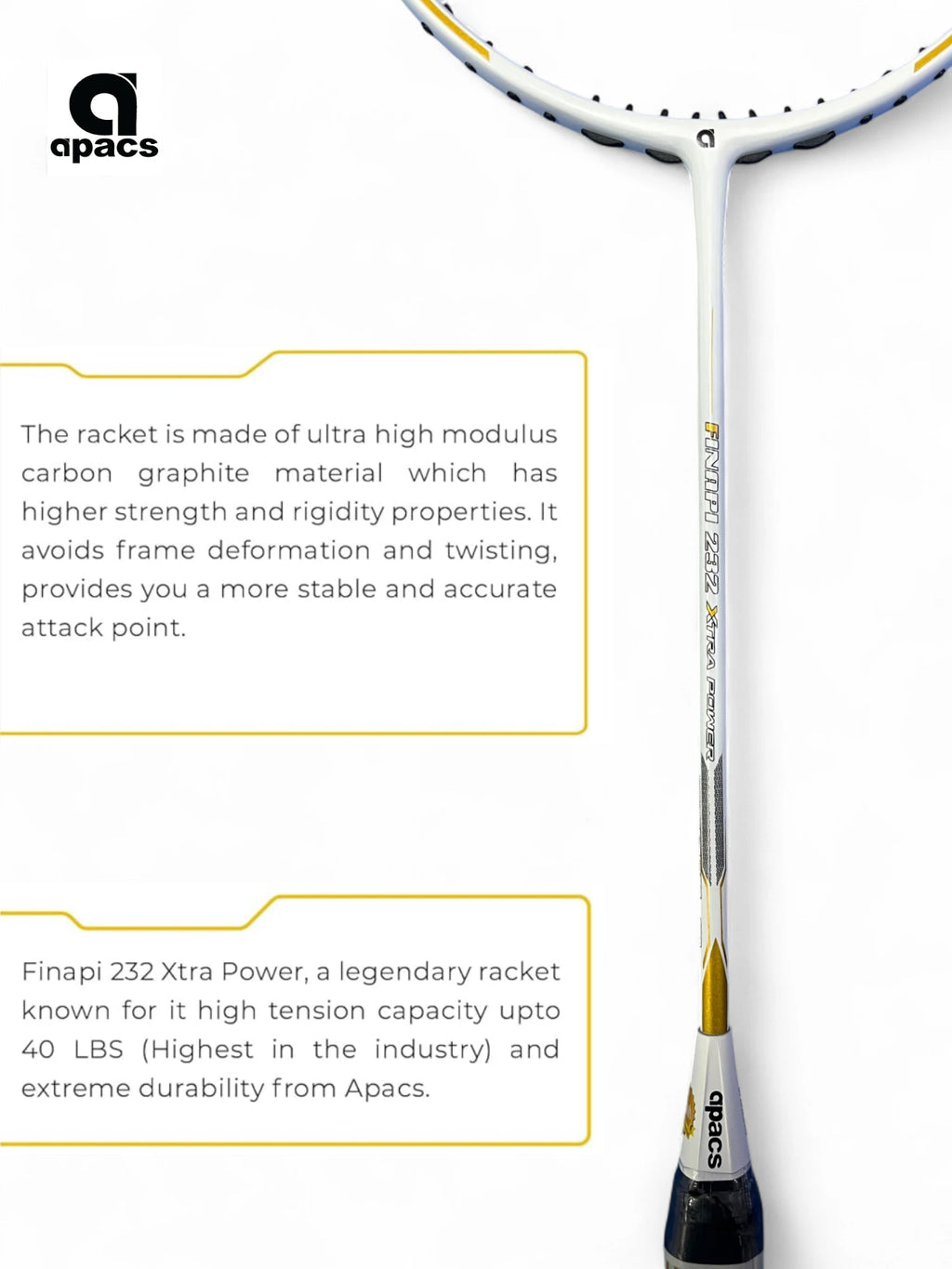 APACS Finapi 232 Xtra Power