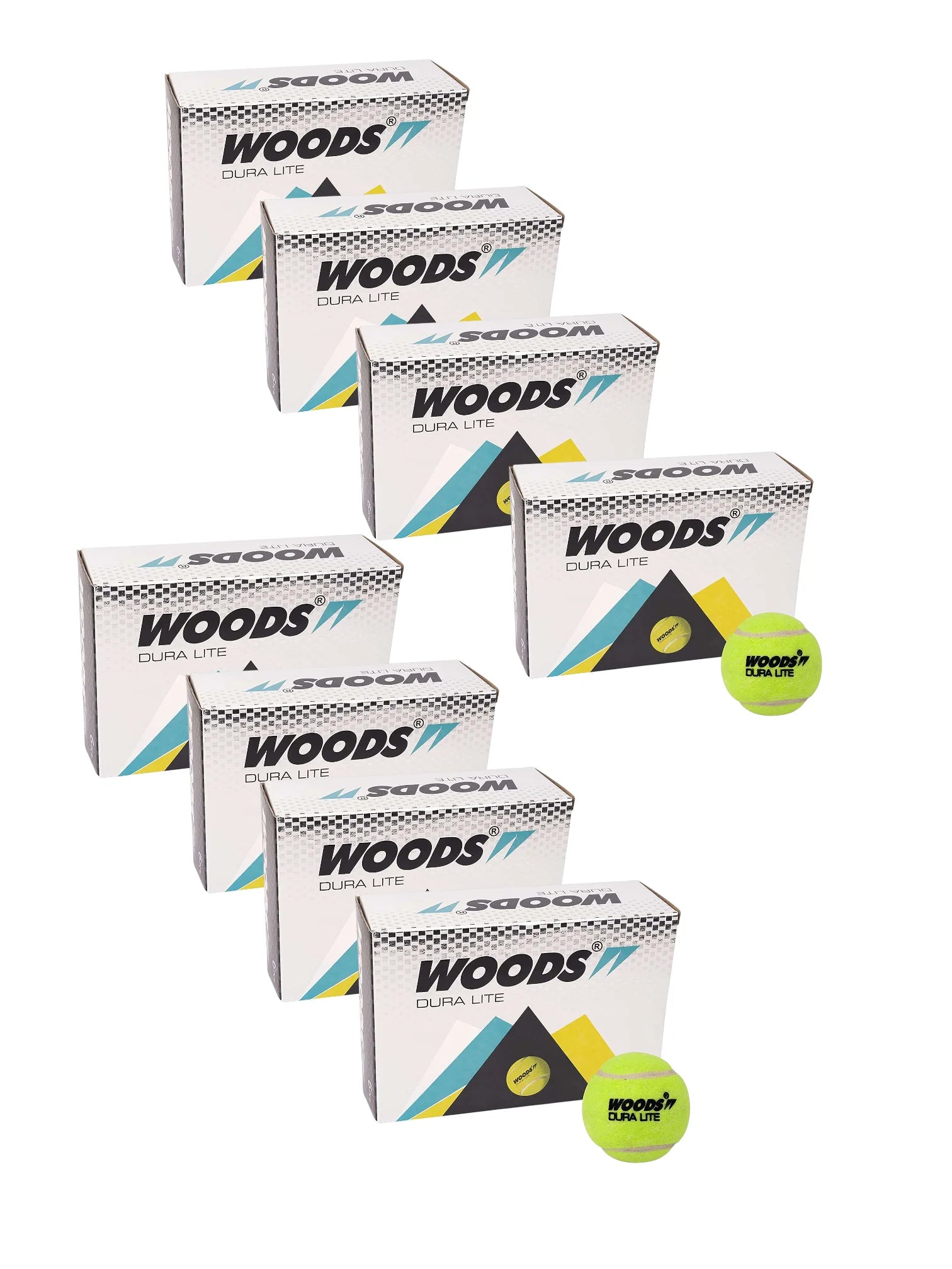 WOODS DURALITE Light Weight Cricket Tennis Ball