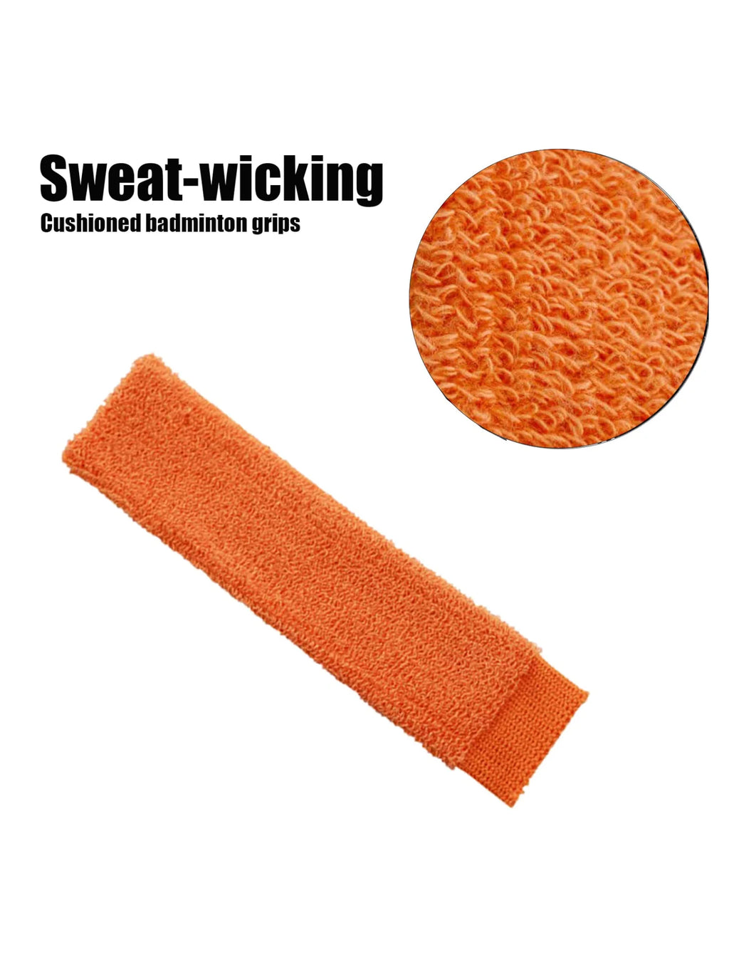 TRANSFORM Towel Reusable Grip For Badminton (Pack of 3 grips)