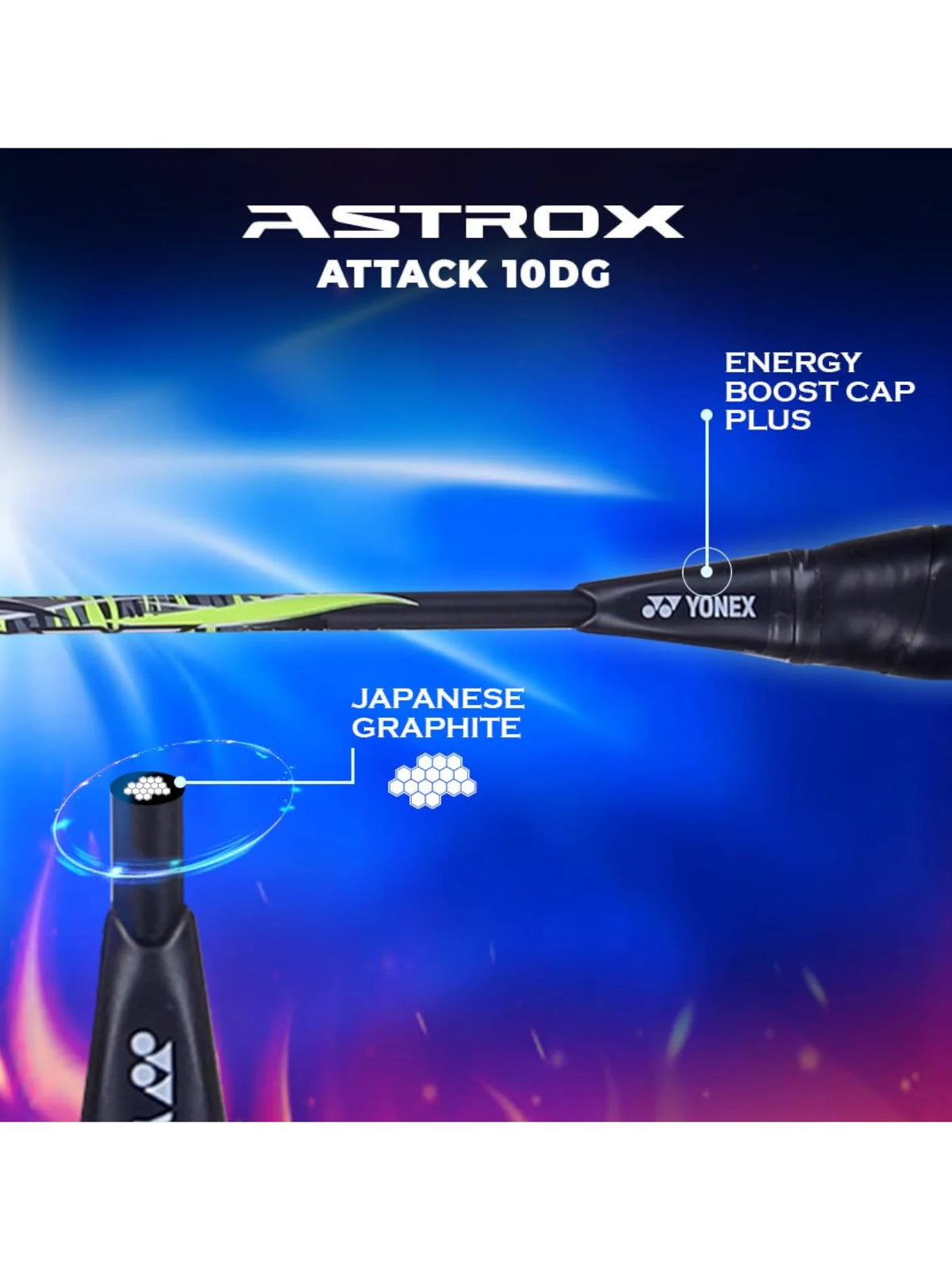 YONEX Astrox Attack 10 DG Badminton Racquet