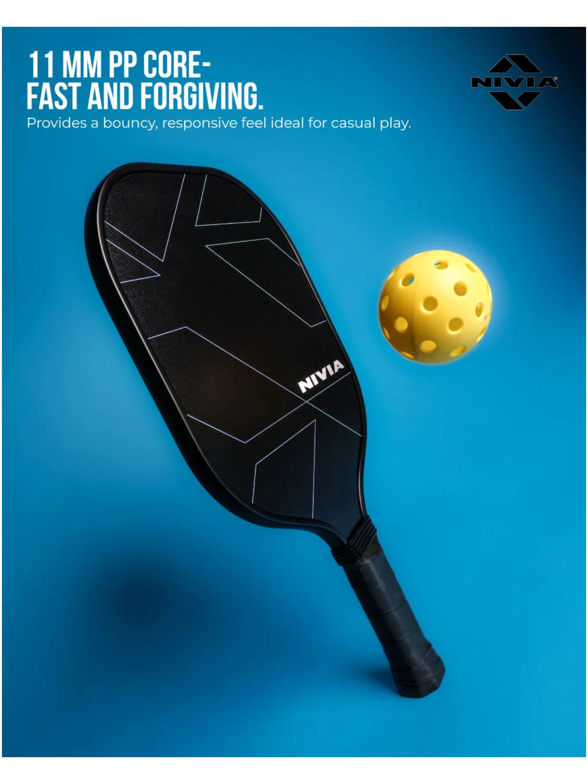 NIVIA K-700 Duo Pickleball Set