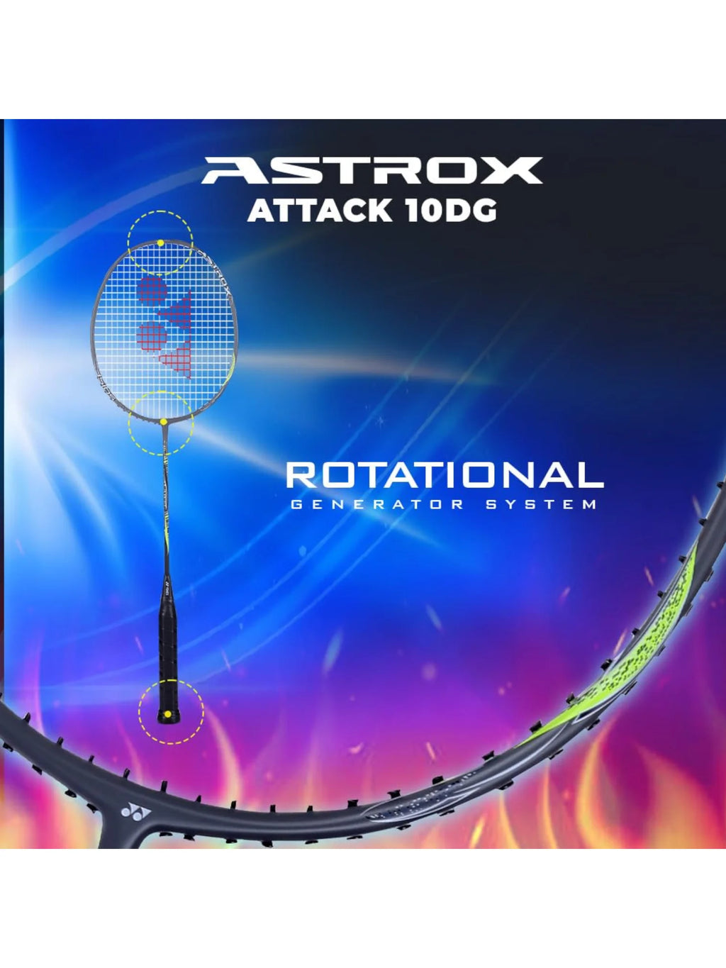 YONEX Astrox Attack 10 DG Badminton Racquet
