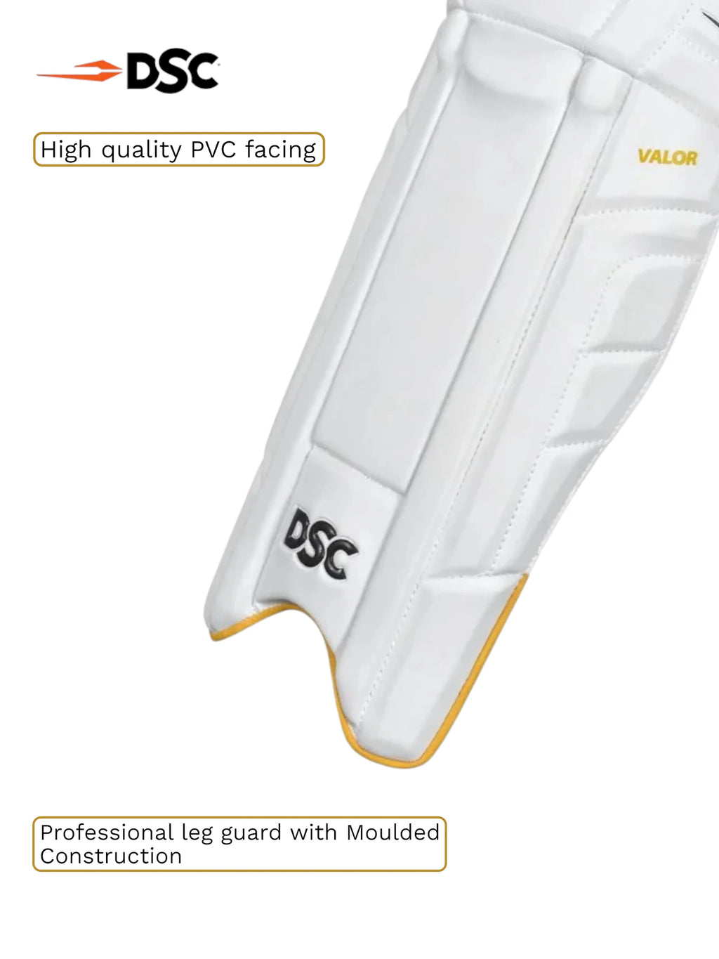 DSC Valor Batting Leg Guards