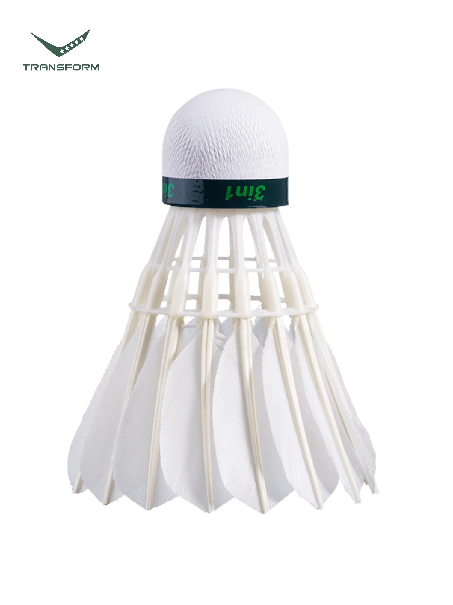 Transform TF-Hybrid Badminton Feather Shuttlecock
