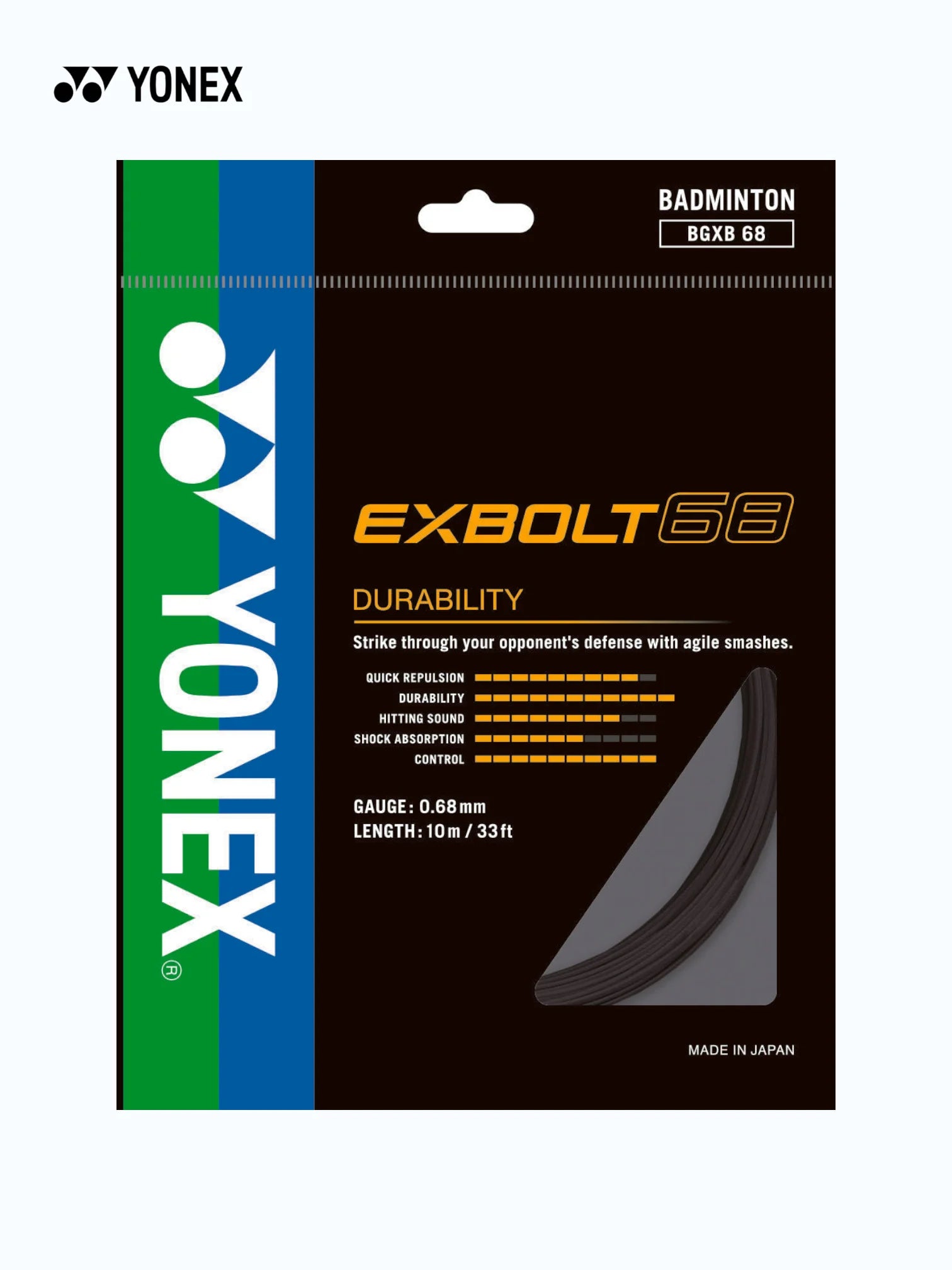 YONEX Exbolt 68 Badminton String