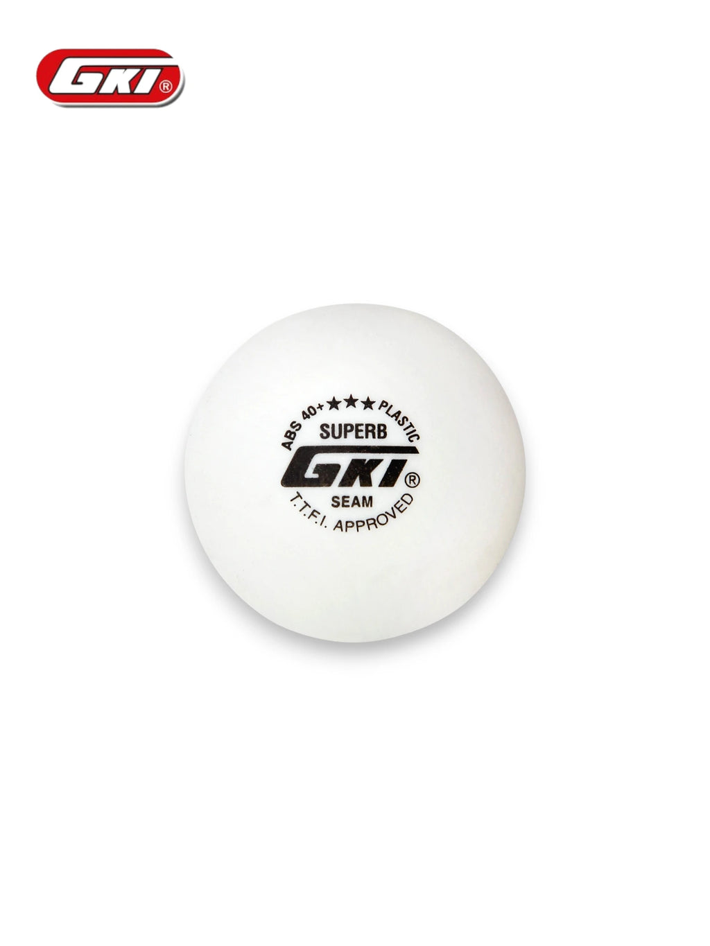 GKI Superb 3 Star Table Tennis Balls