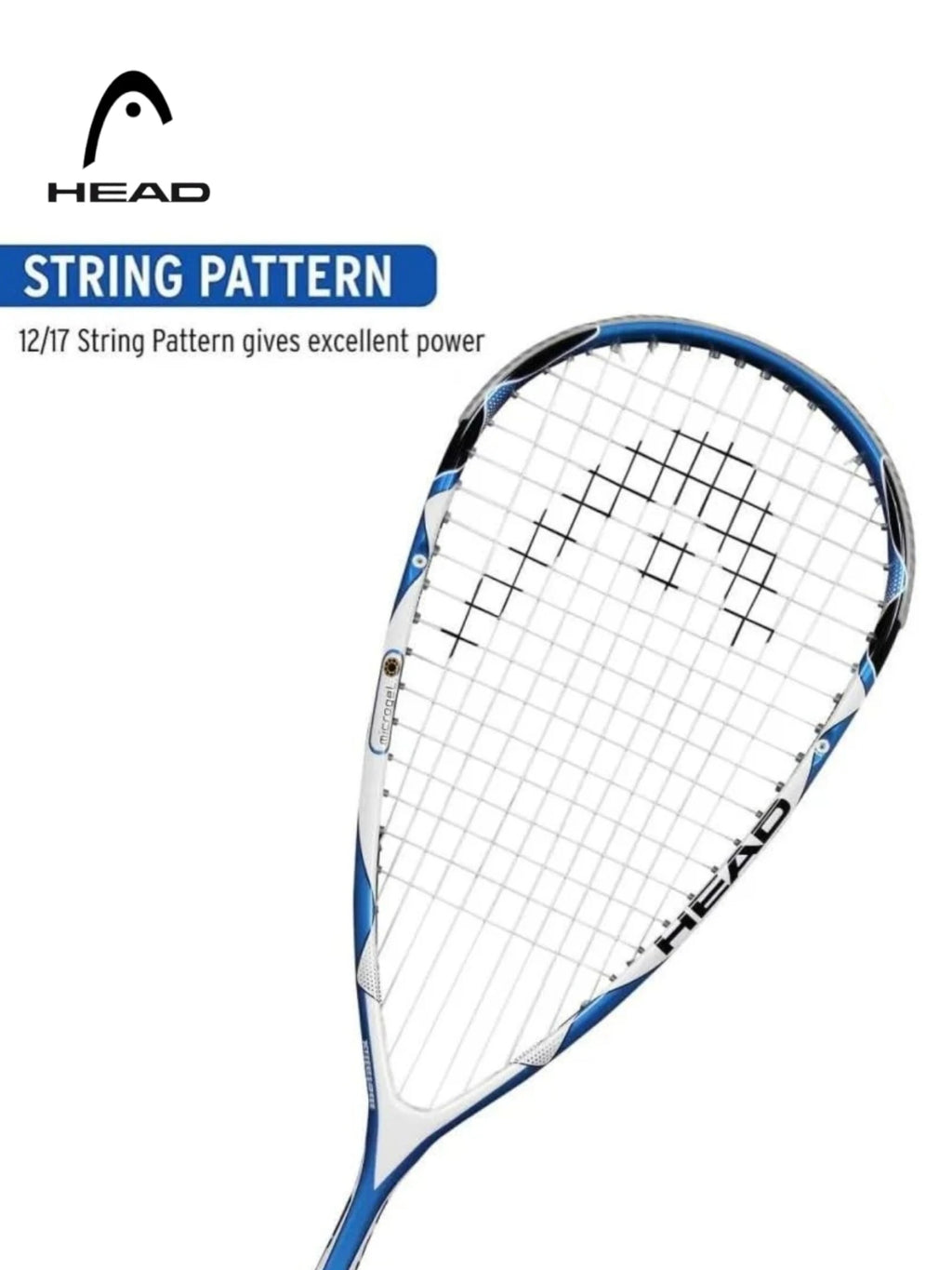 Head Microgel 125 Squash Racket