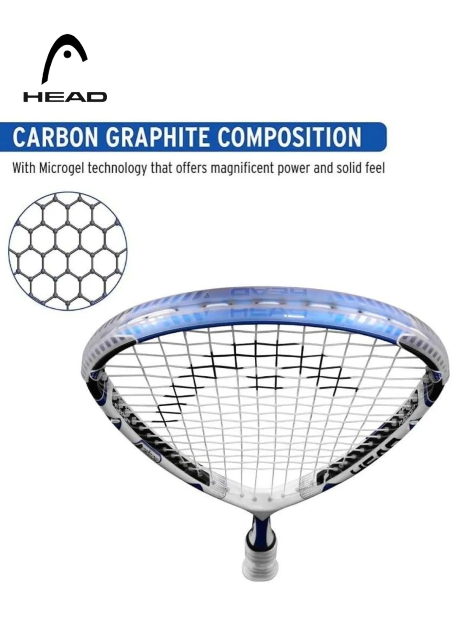 Head Microgel 125 Squash Racket