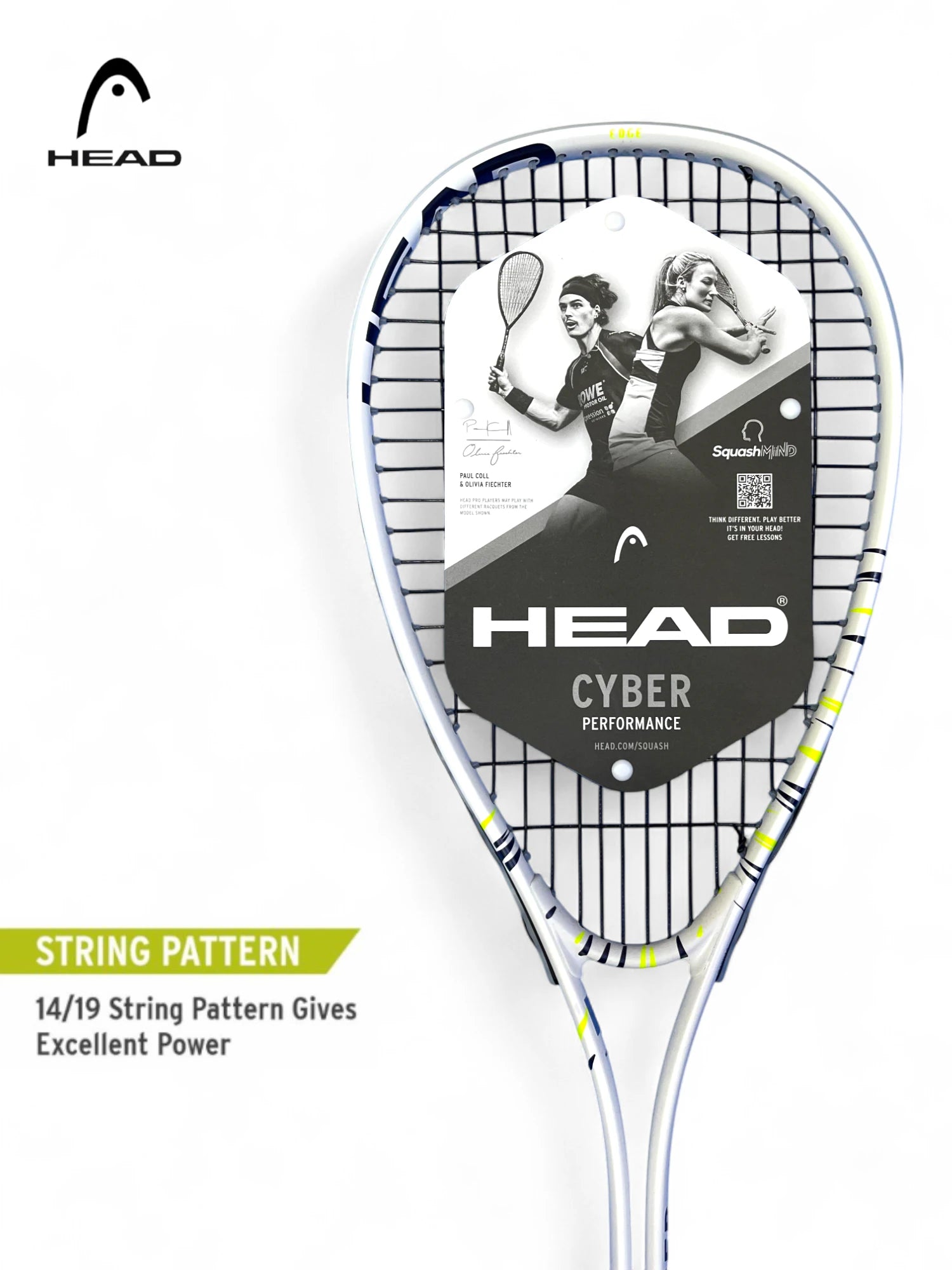 Head Cyber Edge Squash Racket
