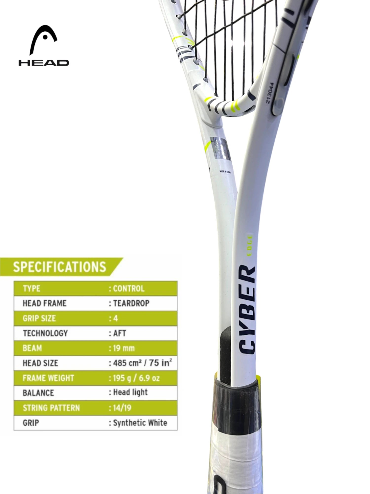 Head Cyber Edge Squash Racket