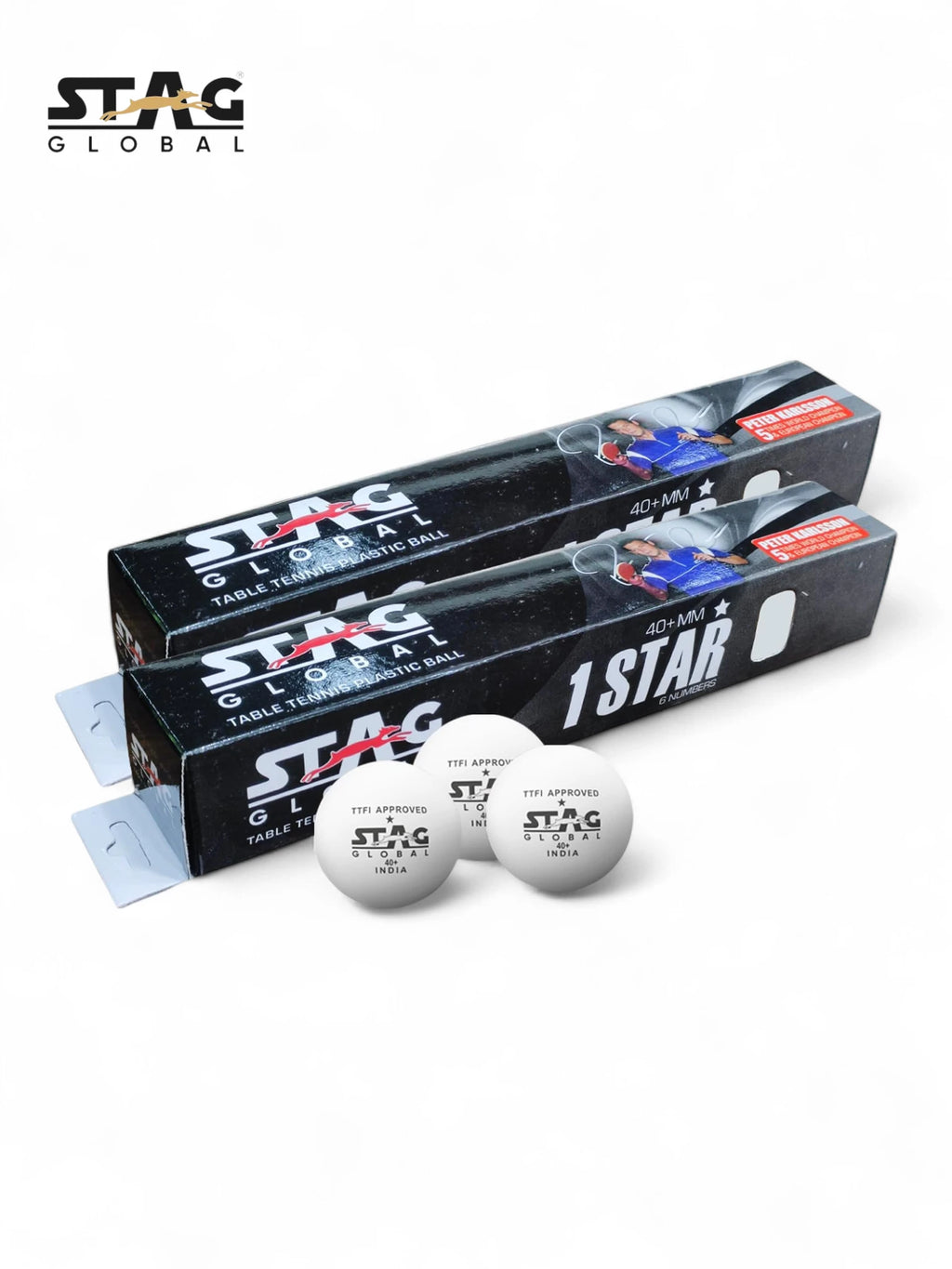 STAG 1 Star Supreme Table Tennis Balls